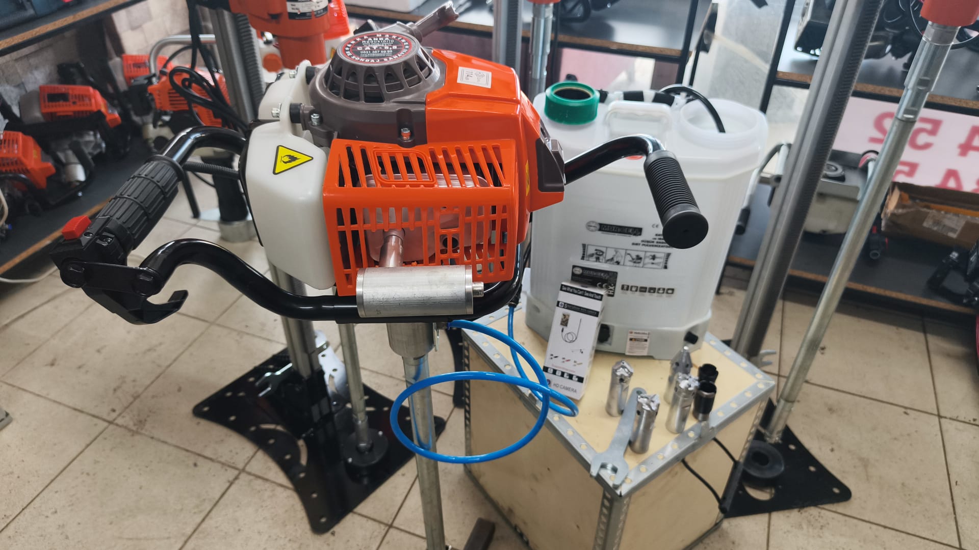 5.5 HP Benzinli El Sondaj Makinesi